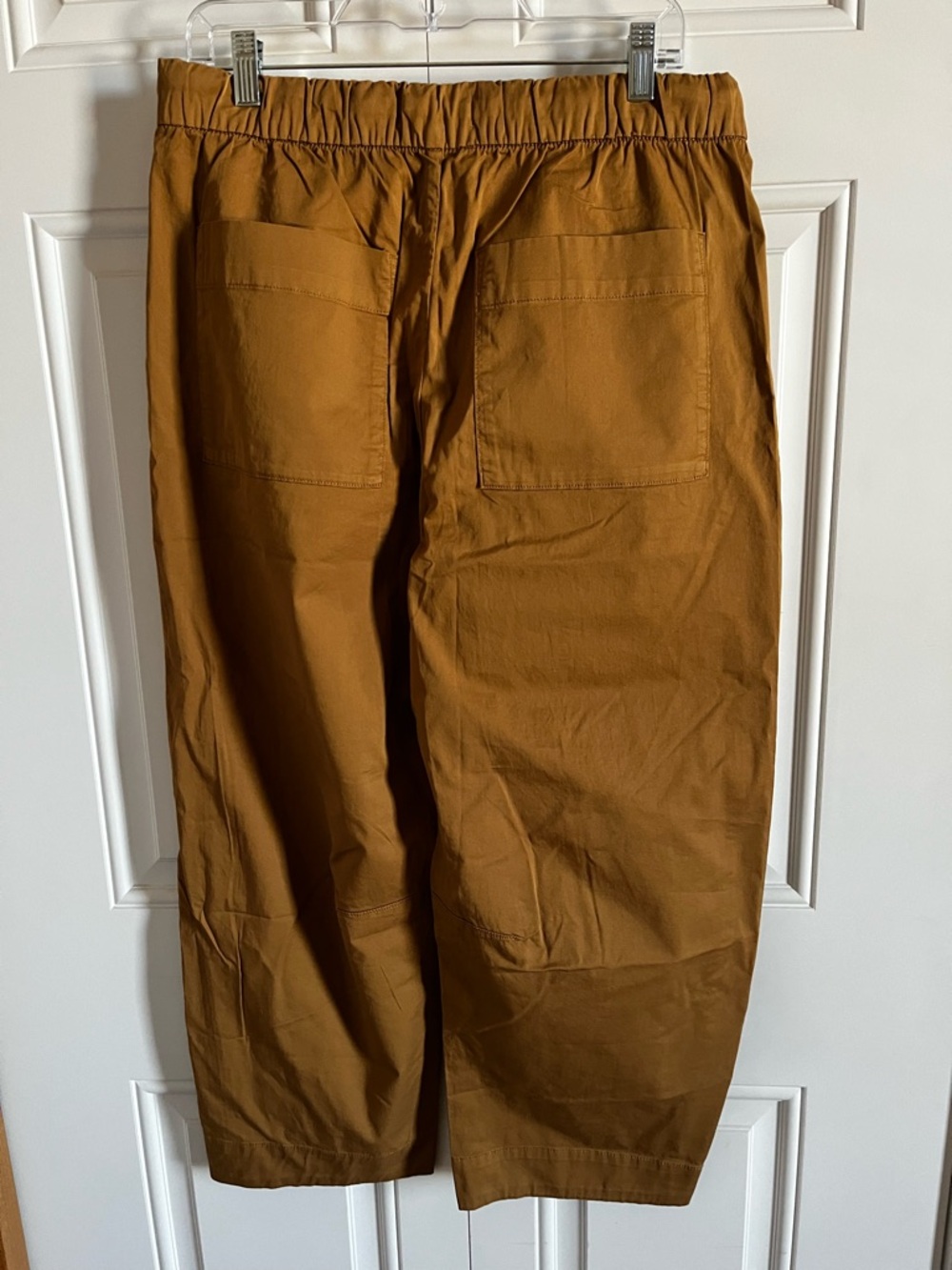 Everlane Easy Barrel Pants, Oak Brown, size medium NWT - Picture 4 of 6
